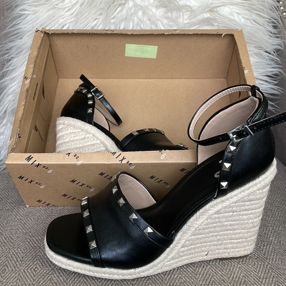 MIX NO. 6 “DREAMM” ESPADRILLE WEDGE SANDAL - Picture 7 of 8